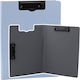 Light Blue Plastic A4 Clipboard Two Clips