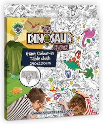 Față De Masă Pictură Dinozauri 2 Bucăți Față De Masă Pictură Dinozauri 2 Bucăți