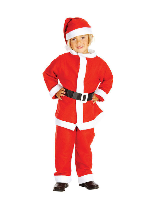Kids Christmas Costume Santa Claus Red 94723