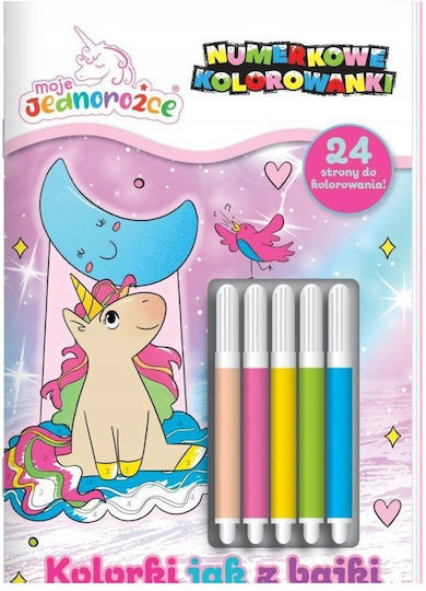 My Unicorns Num Color Fairy-Tale Colors 29297