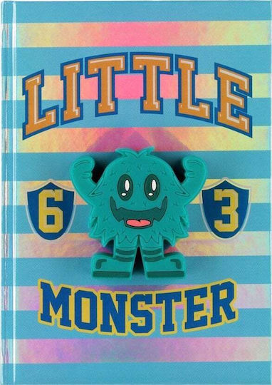 Notes Squish A5 Little Monster Sticker Pad 24/48