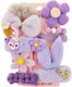 Set Package 10-in-1 Fluffy Purple Hairpins Hair Clips Sp409