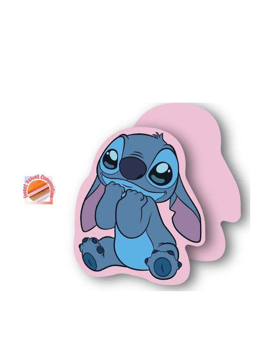 Disney Kids Throw Pillow Stitch Pink