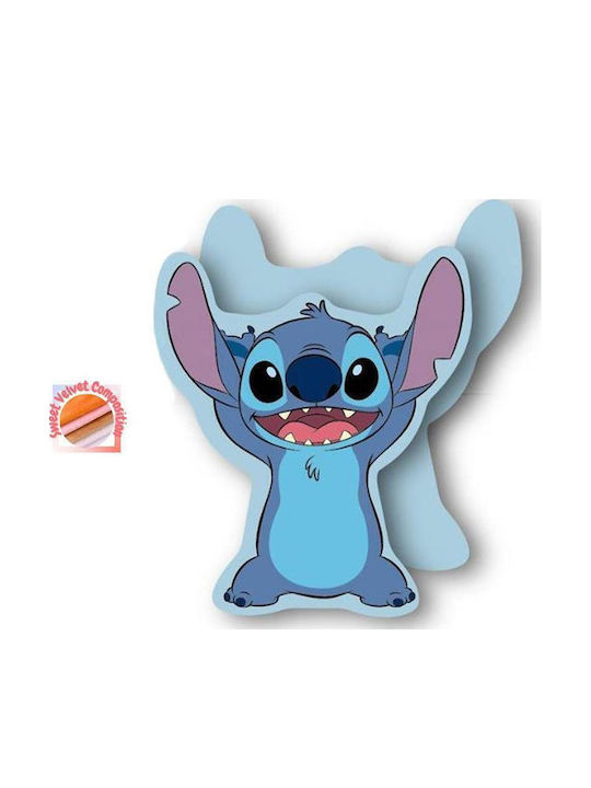 Disney Kids Throw Pillow Stitch Light Blue