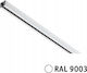 Urail Rail System Paulmann 0.5m 230V White Ral9003 Metal
