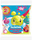 Two-colored Fizzy Bath Tablet Men Bubble Gum Cotton Candy 1pc