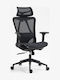Office Products Stuhl Büro mit Verstellbaren Armen Black