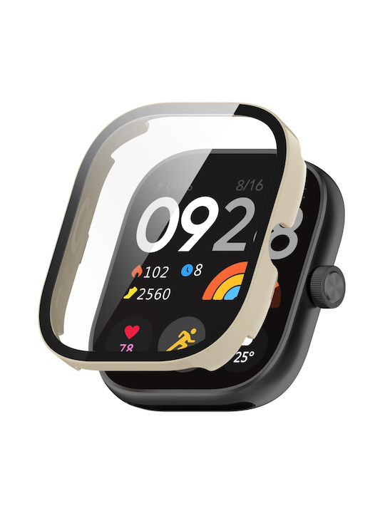 Plastic Case in Beige color for Xiaomi Redmi Watch 4