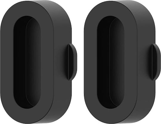 2x Capac Port Încărcare Ceasuri Garmin Negru