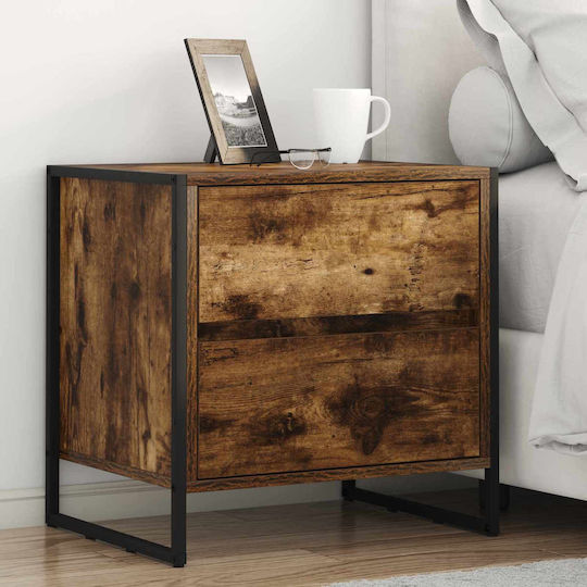 Комод Дървен Кафяв 50x39.5x50см