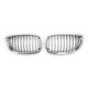 Single Slat Sport Grille All Chrome Bmw 3 E46 Facelift 2003-2006