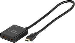 Vivanco Hdmi Splitter Gold Platted Vivanco Hdmi Splitter Gold Platted
