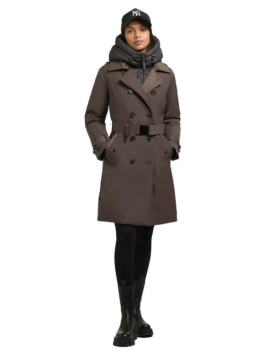 Women's Lifestyle Jacket for Winter Graphite Grey
