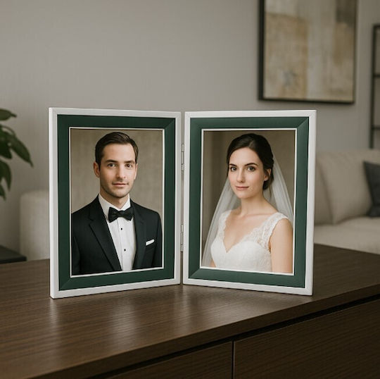 Galifas Wooden Photo Frame with White Frame