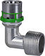 90 Degree Elbow Gz Pressed Multiskin Brass Tinned 20x3/4