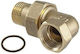 3-teiliges Rohrbogenarmatur M F O-Ring 3/8