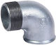 3/4" Zinc Elbow V I