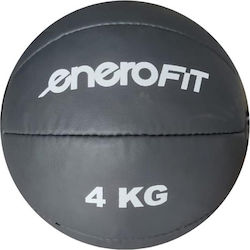 Enero Μπάλα Medicine 4kg σε Μαύρο Χρώμα