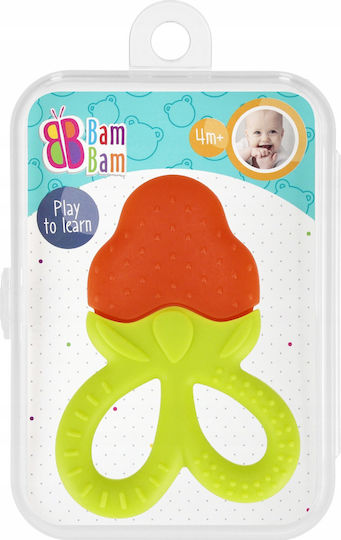 Bambam Bam Bam Strawberry Teether 9x14x2 Case 188