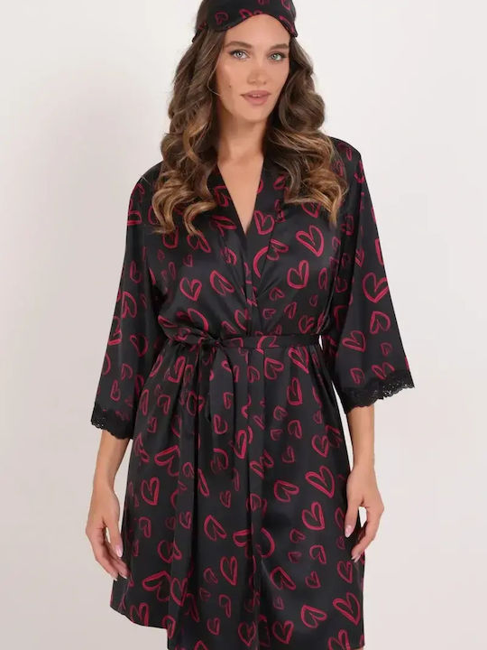 Bonatti Winter Women's Robe Black Sorella