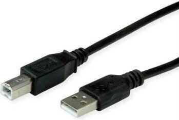 Καλώδιο Roline Rm Usb 2.0 A B M M Μαύρο 1,8 M
