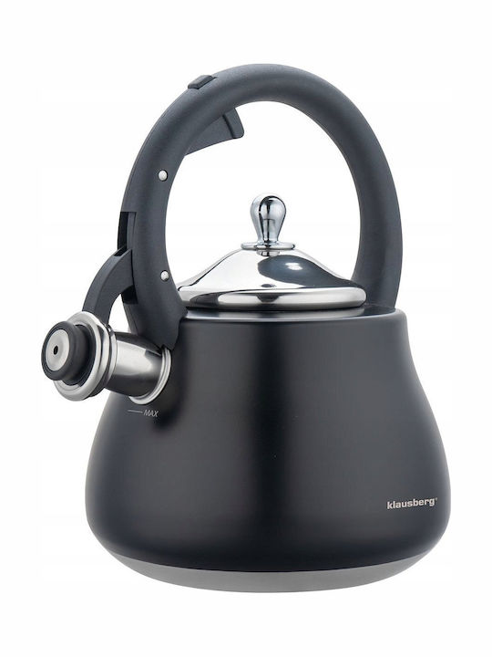 Klausberg Βραστήρας Ανοξείδωτος Γκρι 2800ml
