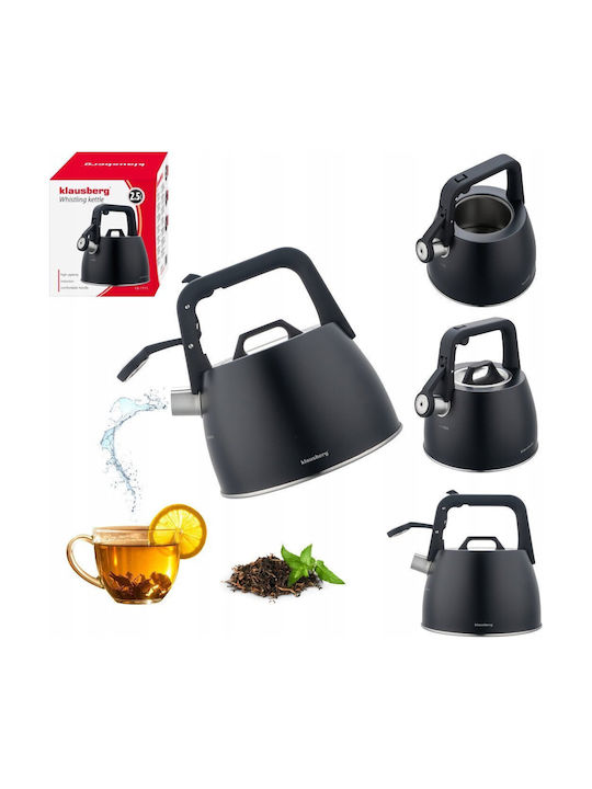 Klausberg Βραστήρας Ανοξείδωτος Γκρι 2500ml