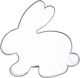 Orion Cookie Cutter Gingerbread Rabbit General Use