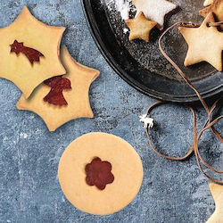 Steel Cookie Cutter Circle Heart 4.5 Cm