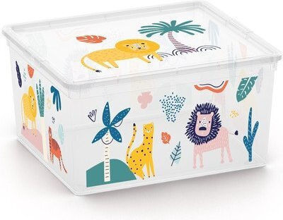 Kis Kunststoff Aufbewahrungsbox mit Deckel 1Stück