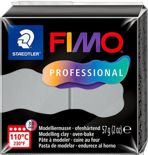Fimo Modeling Clay Fimo Professional 57g Dolphin Gray
