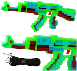 Pixel Rifle Light Sound Blue 39cm