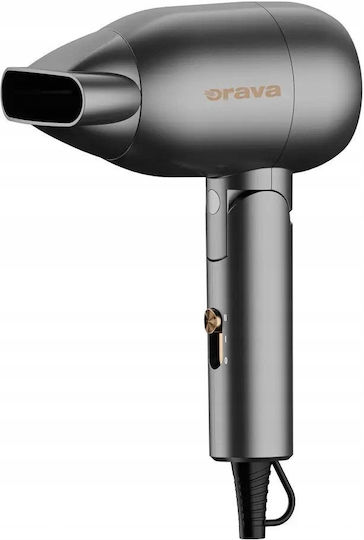 Travel Hair Dryer Hd-407 Black 1300w Orava