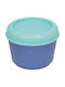 Milan Plastic Lunch Box Blue 250ml