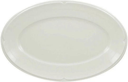 Servierplatte Oval aus Porzellan 38x24.5cm 1Stück