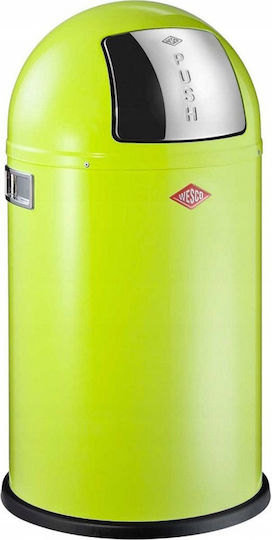 Wesco Coș Pushboy De Gunoi Din Plastic Verde 22lt