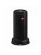 Wesco Waste Bin Waste Plastic Black 20lt 1pcs