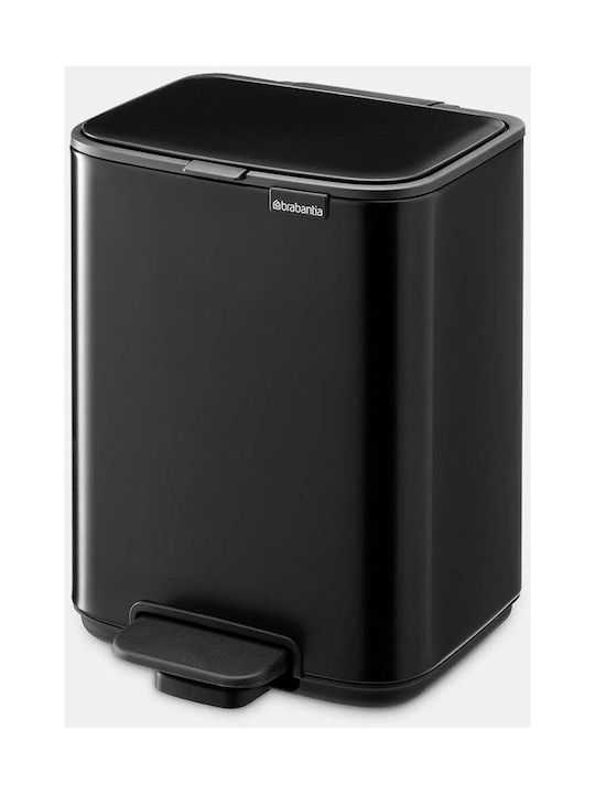 Brabantia Bo Pedal Plastic Waste Bin with Pedal...