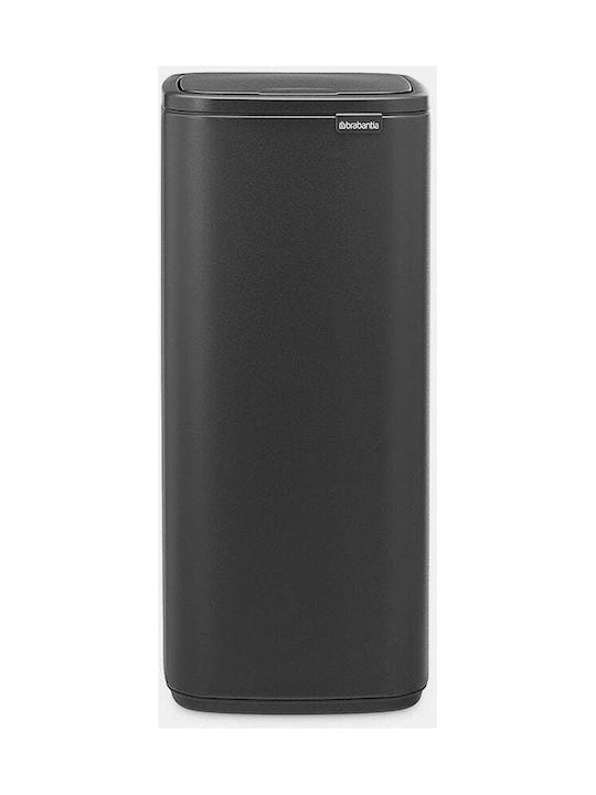 Brabantia Κάδος Απορριμμάτων Πλαστικός Γκρι 30lt