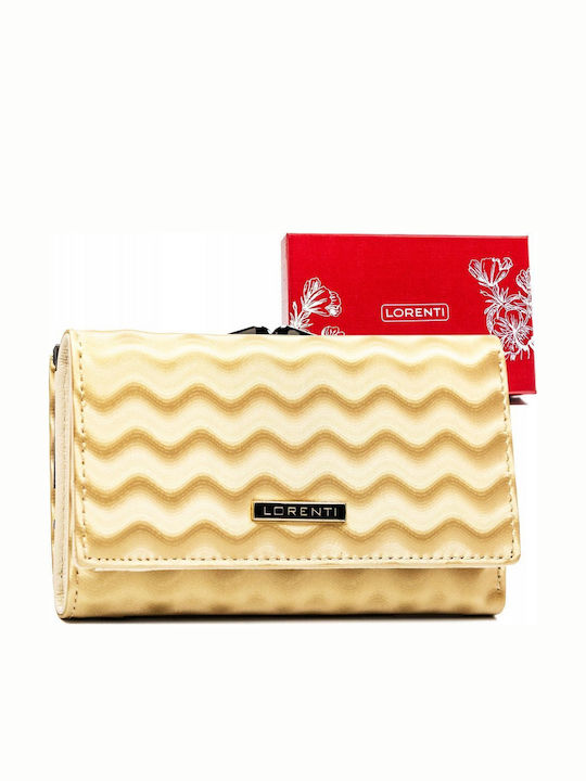 Leather Women's Wallet with RFID Yellow
