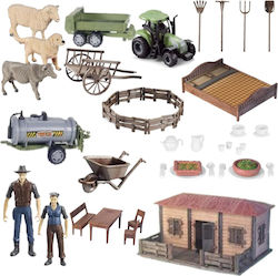 Pronice Großes Miniatur-Spaßspielzeug Set Für Kinder Tierchen Zubehör