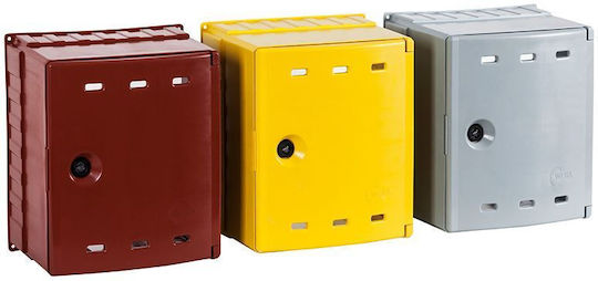 Wall-Mounted Gas Case Weba 30 X 34 X 20cm Brown 06-30-0300-02