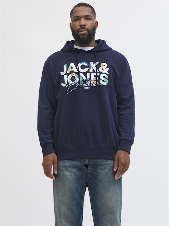 Sweat Sweatshirt mit Kapuze Blau