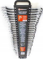 Forcekraft Σετ Γερμανοπολύγωνα Κλειδιά 25 Τεμ 6-32mm Cr-v