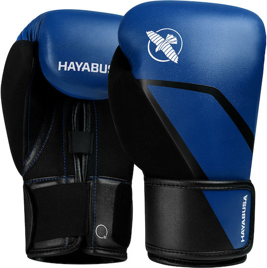 Hayabusa Mănuși de Box din Piele pentru Competiție Albastru