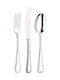 Pintinox Set de Tacâmuri Argintiu 24buc