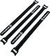 Velcro Kabelbinder Schlaufe Länge 300mm Breite 20mm Schwarz Alantec