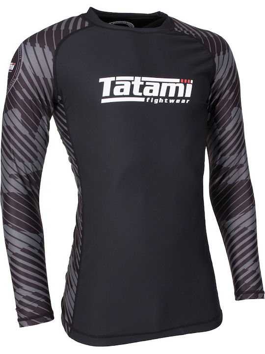 Tatami Fightwear Ανδρική Μακρυμάνικη Μπλούζα για Jiu-Jitsu Γκρι