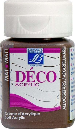 Lefranc & Bourgeis Ντεκο Soft Ακρυλικο 50 Ml Earth 114
