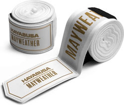 Μπαντάζ Hayabusa Mayweather 180” Deluxe Hand Wraps White Gold Μπαντάζ Hayabusa Mayweather 180” Deluxe Hand Wraps White Gold